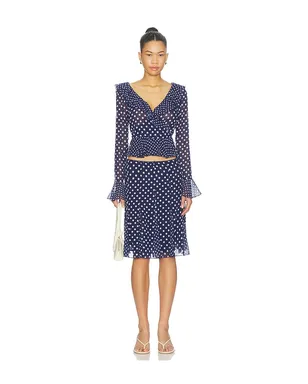 GUIZIO MALLORCA RUFFLE WRAP トップ - サムネイル4