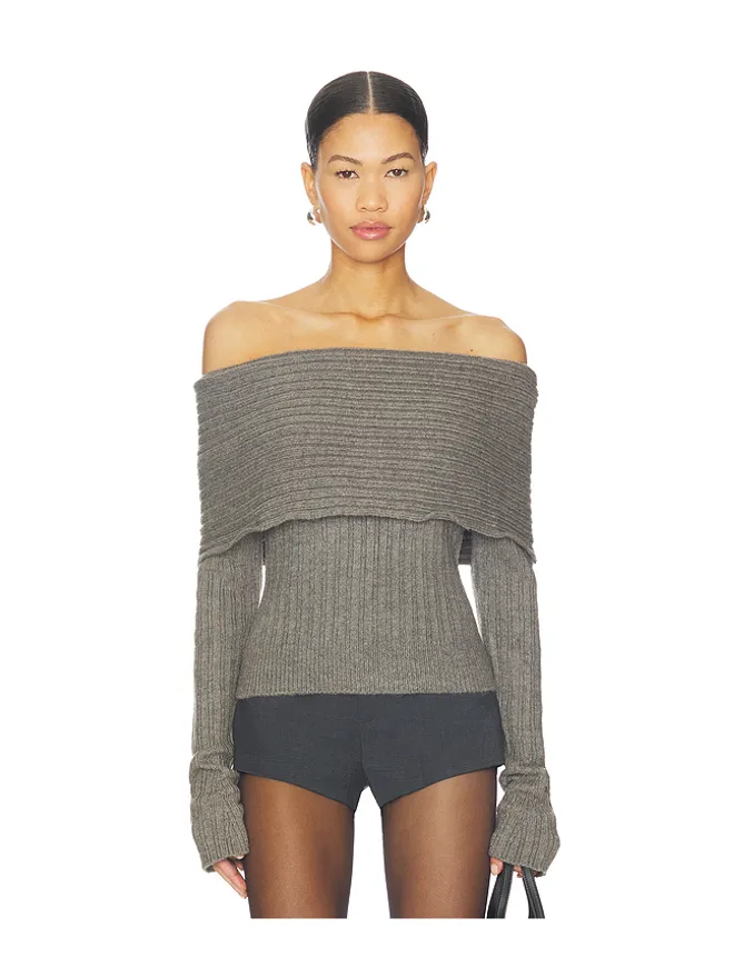 GUIZIO GUIZIO WIDE TURTLENECK KNIT トップの商品画像