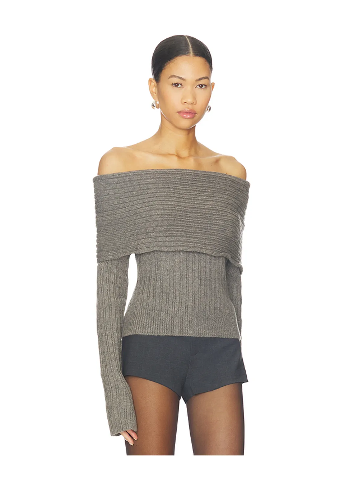 GUIZIO WIDE TURTLENECK KNIT トップ - 画像2