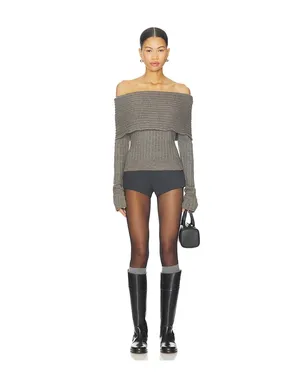 GUIZIO WIDE TURTLENECK KNIT トップ - サムネイル4