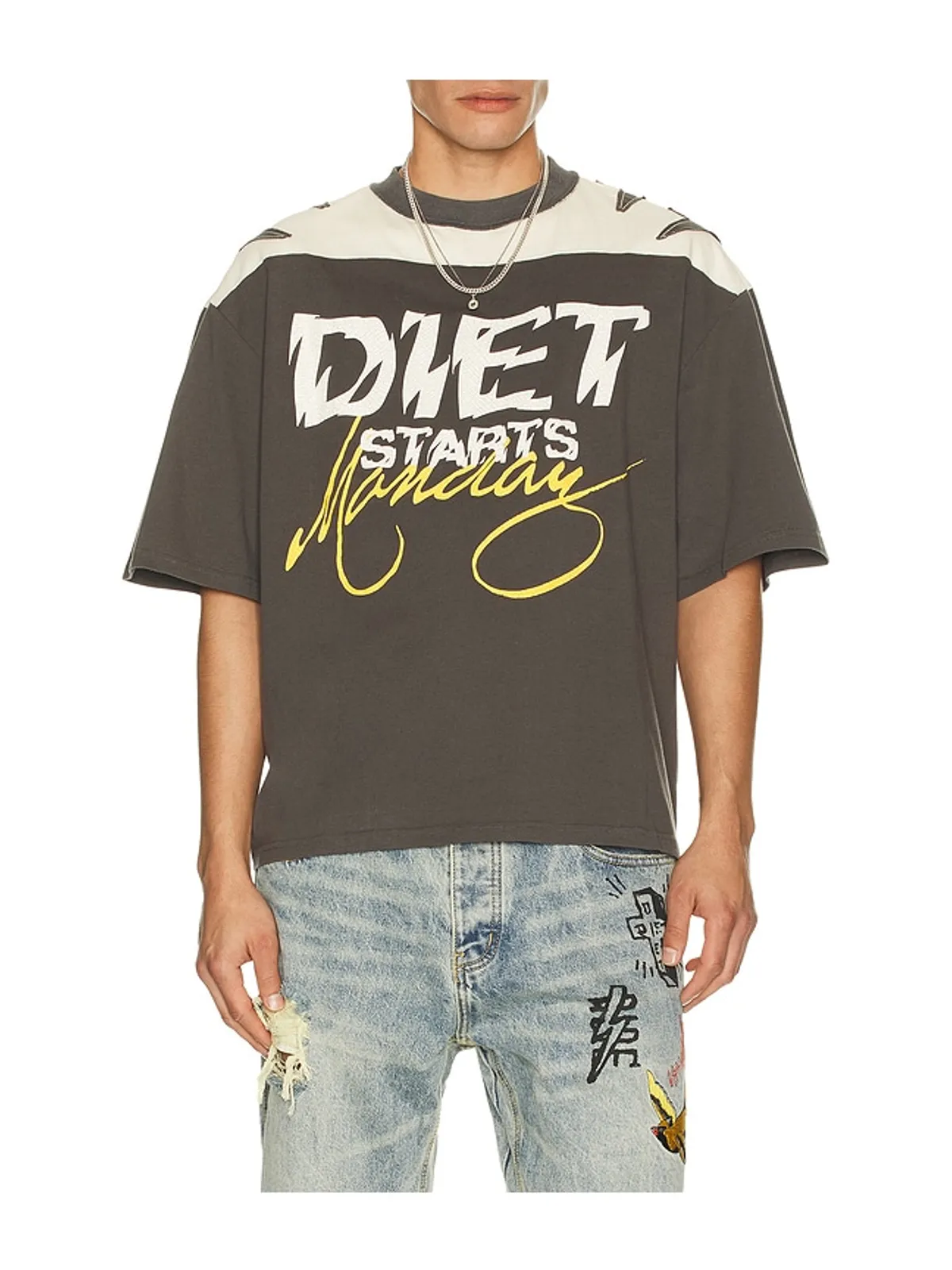 Diet Starts Monday DSM YOKE Tシャツ - 画像3