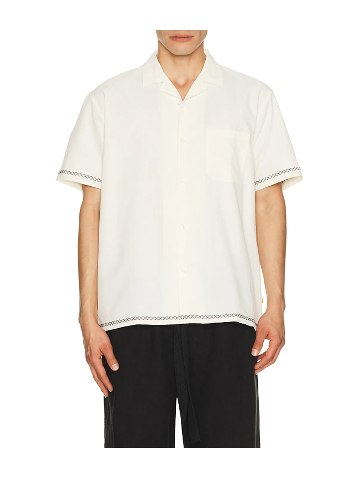 Duvin Design STITCH STRETCH ボタンアップシャツ - 画像1