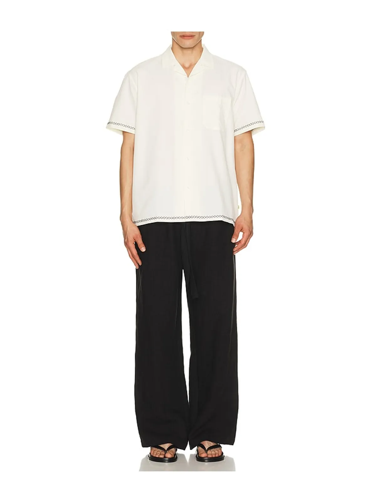 Duvin Design STITCH STRETCH ボタンアップシャツ - 画像3