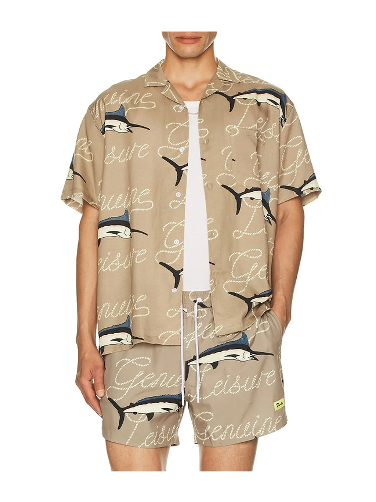 Duvin Design DOLPHIN LEISURE ボタンアップシャツ - 画像3