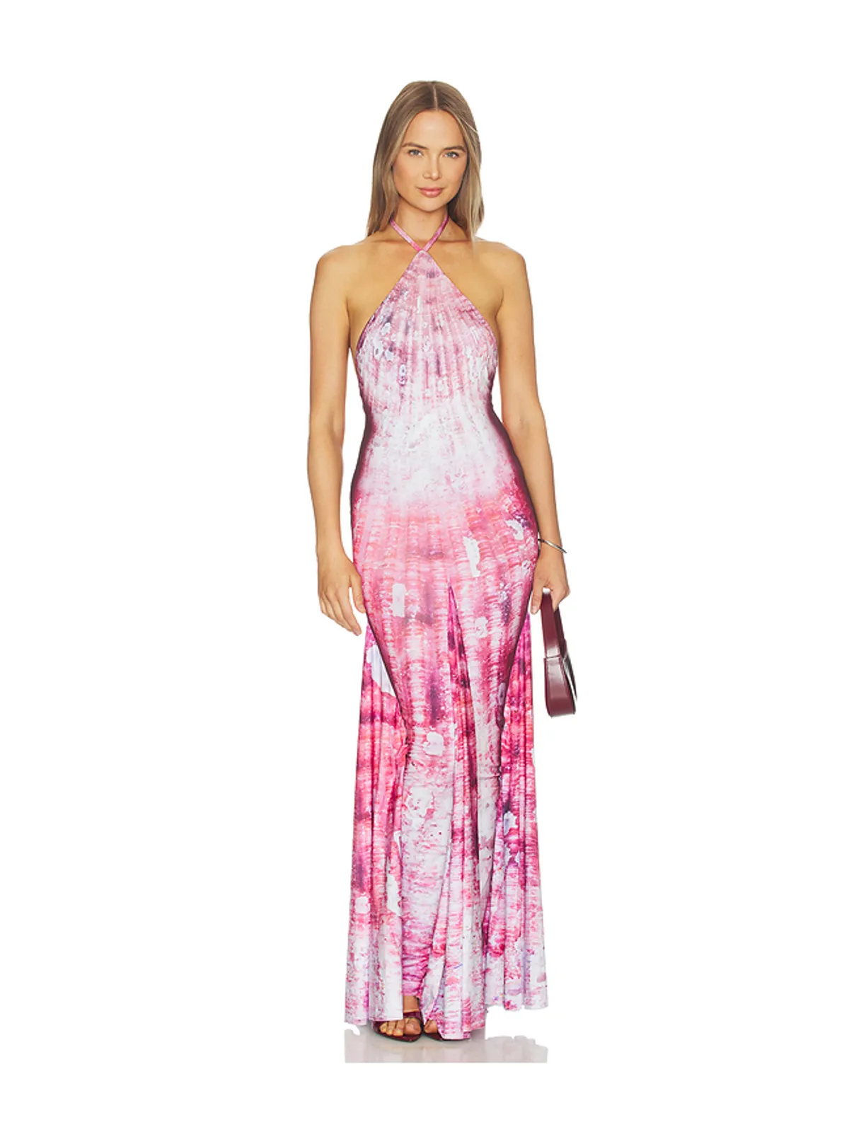 Di Petsa SHELL HALTER NECK LONG ドレス - 画像1