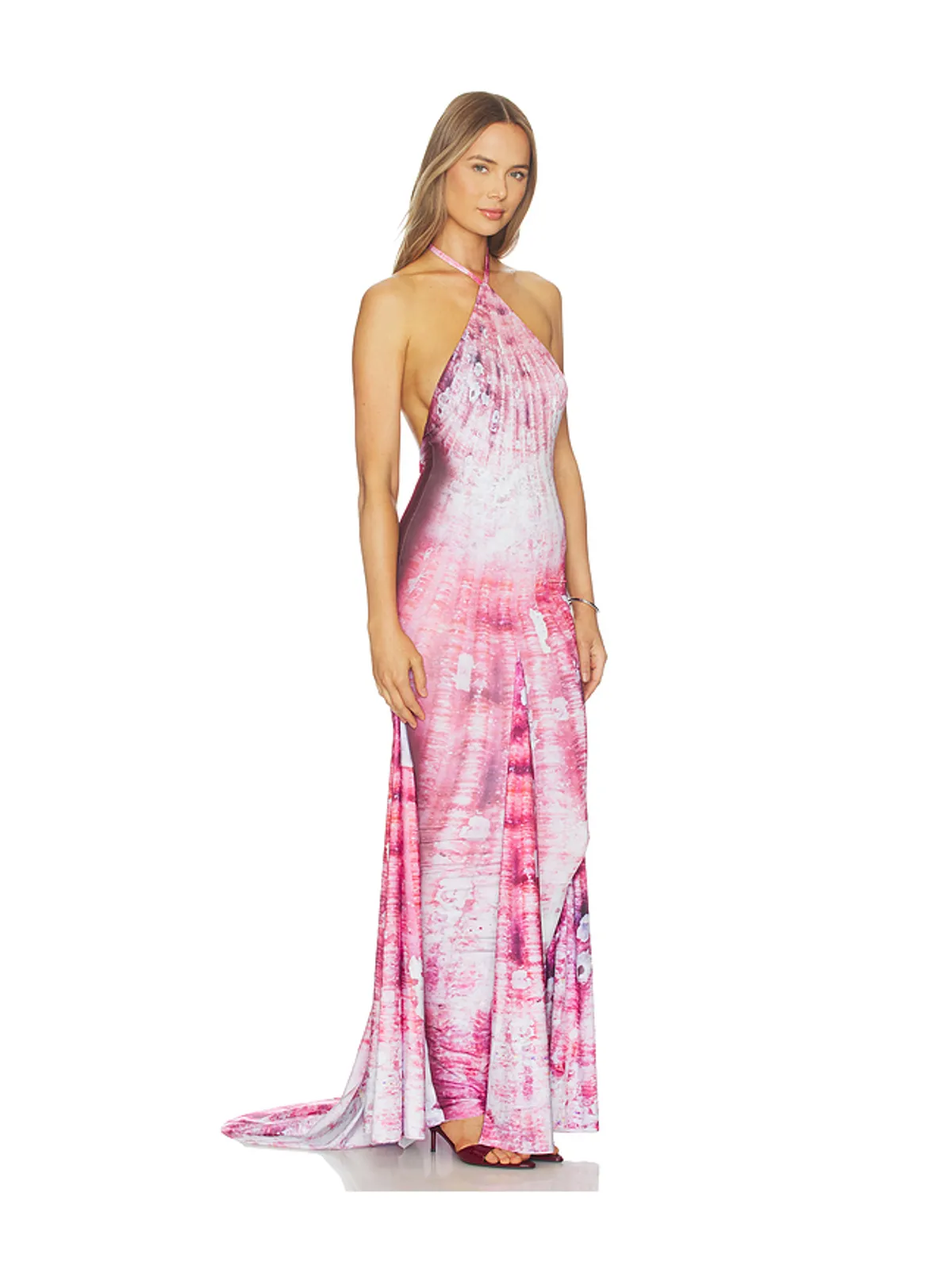 Di Petsa SHELL HALTER NECK LONG ドレス - 画像2
