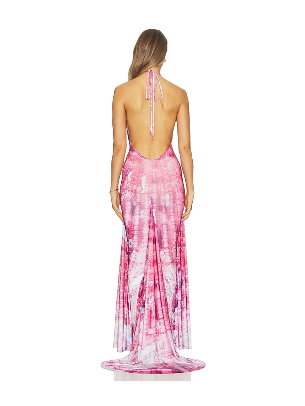 Di Petsa SHELL HALTER NECK LONG ドレス - 画像3