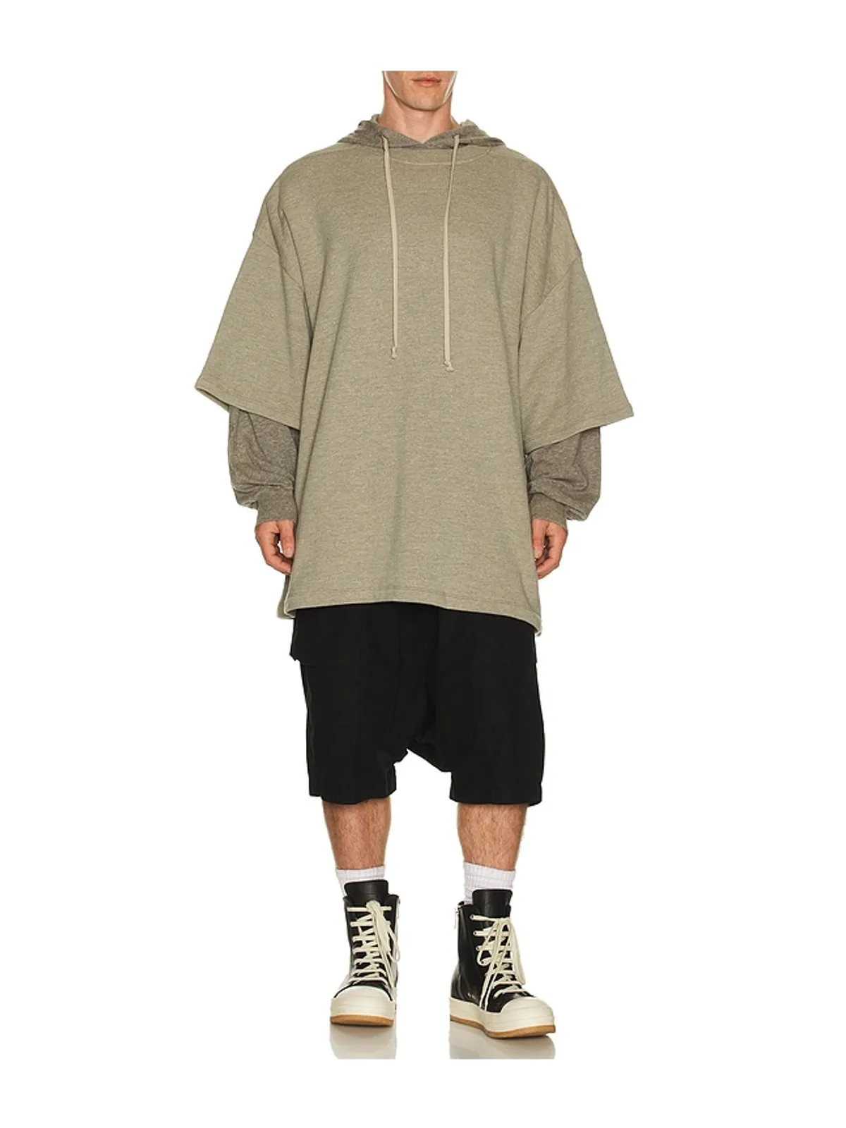 DRKSHDW by Rick Owens CREATCH カーゴショートパンツ - 画像3