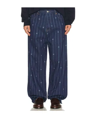 Drôle De Monsieur BAGGY MONOGRAMME ジーンズ - サムネイル1