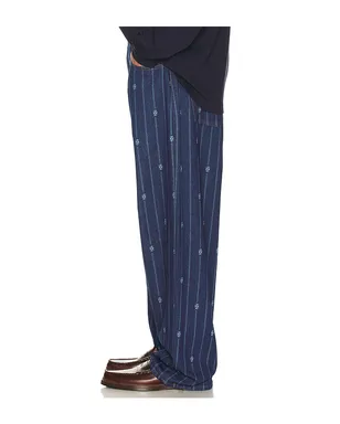 Drôle De Monsieur BAGGY MONOGRAMME ジーンズ - サムネイル2