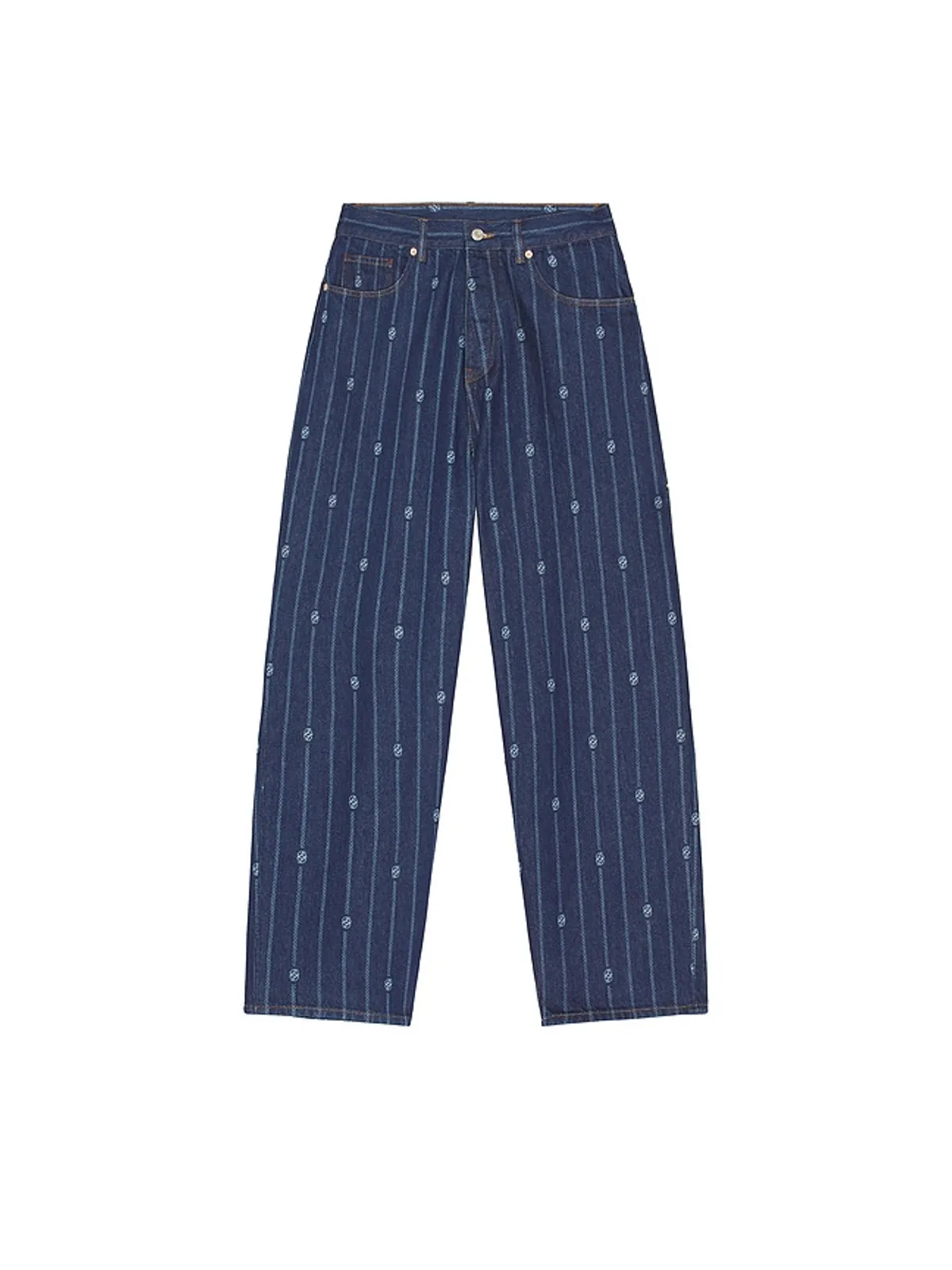 Drôle De Monsieur BAGGY MONOGRAMME ジーンズ - 画像4