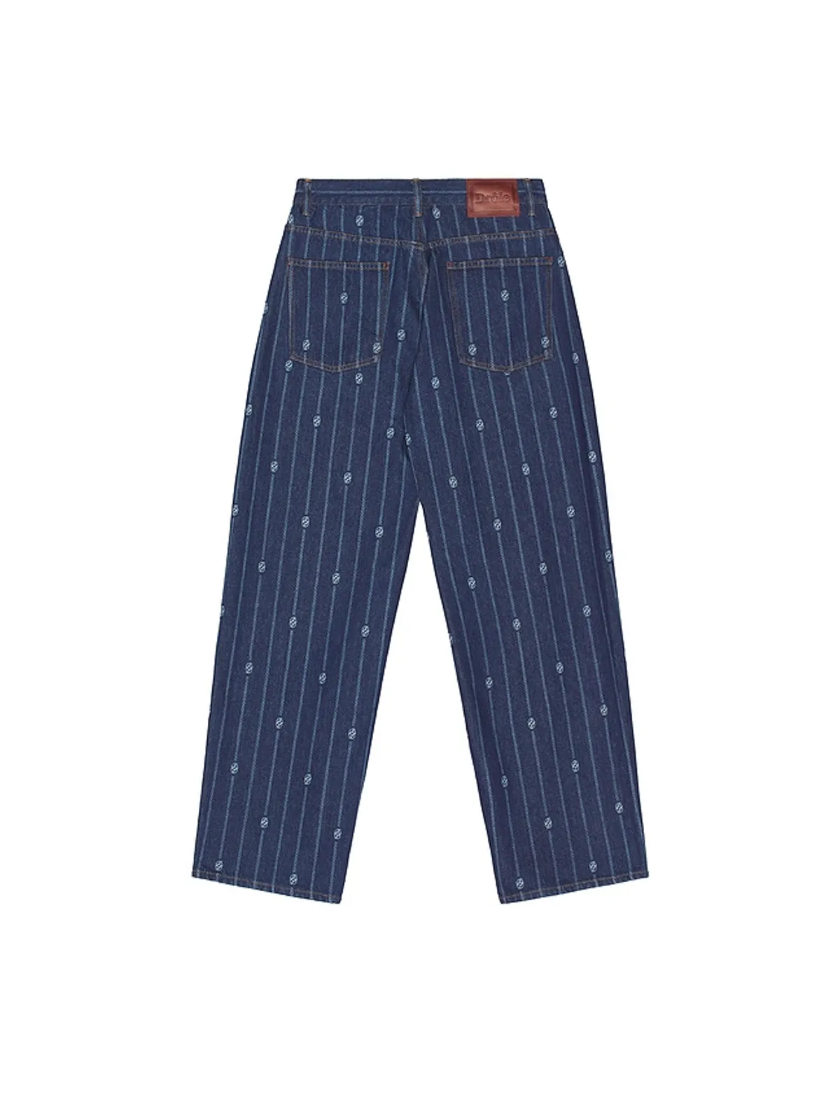 Drôle De Monsieur BAGGY MONOGRAMME ジーンズ - 画像5