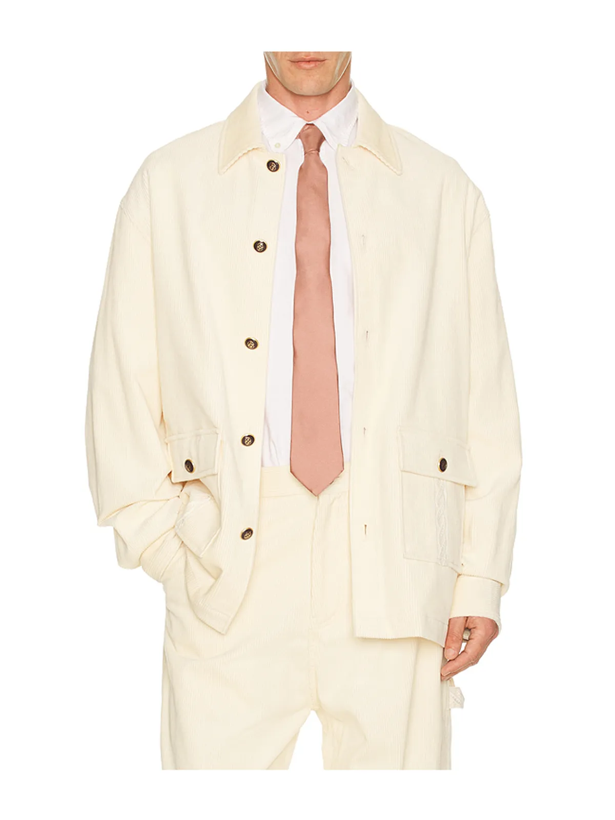 Drôle De Monsieur LA SURCHEMISE コーデュロイ - 画像1