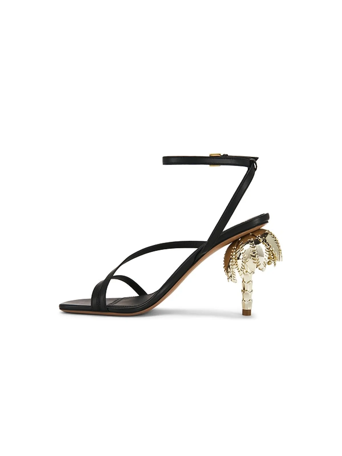 Duha PALMIRA サンダル - Black,Metallic Gold. - 画像5