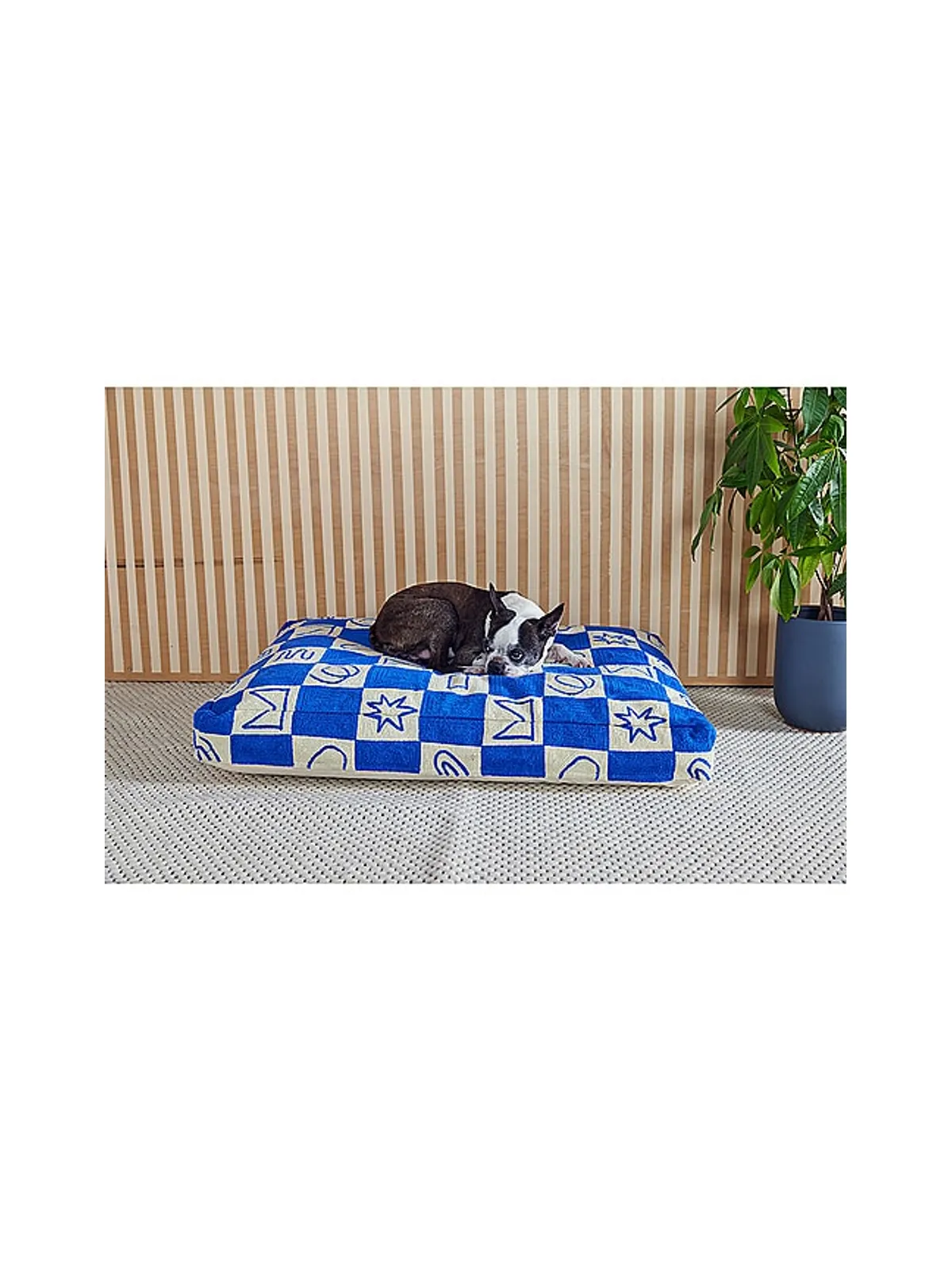 Dusen Dusen TILE EMBROIDERED DOG BED 犬用ベッド - 画像3