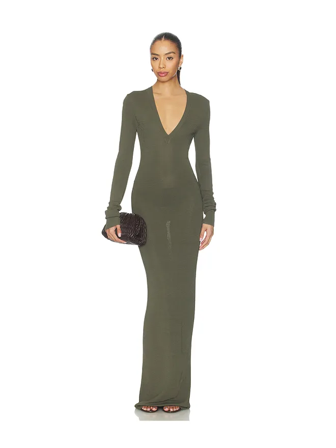 Entire Studios Entire Studios V NECK MIDI ドレスの商品画像