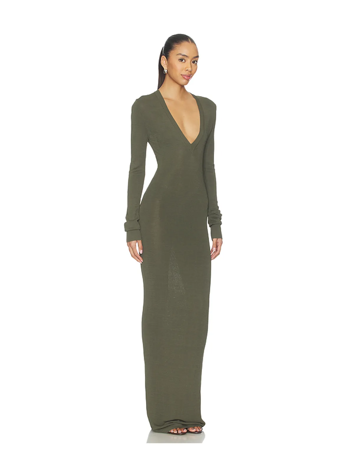 Entire Studios V NECK MIDI ドレス - 画像2