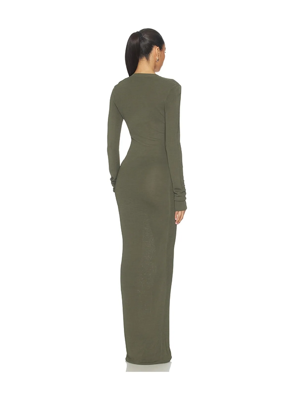 Entire Studios V NECK MIDI ドレス - 画像3