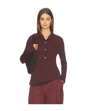 Entire Studios HIGH NECK HENLEY トップ - サムネイル1