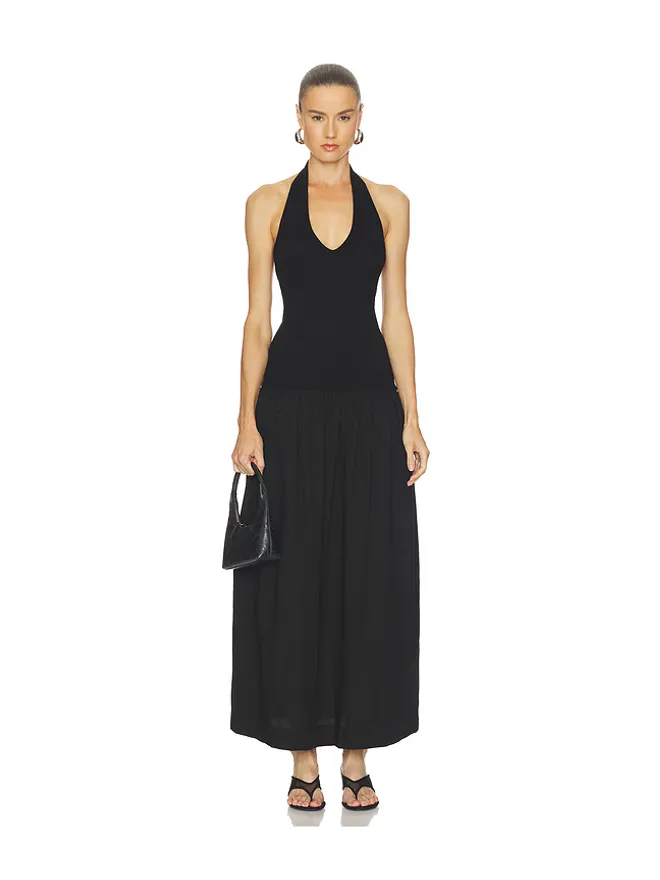 Enza Costa Enza Costa COTTON HALTER DRESS ホルターネックドレスの商品画像