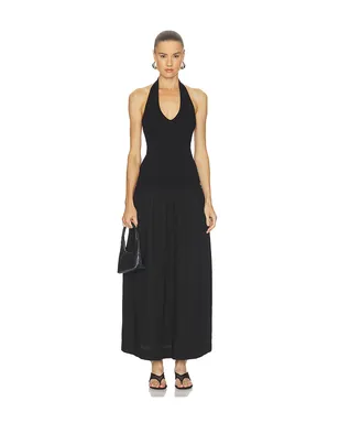 Enza Costa COTTON HALTER DRESS ホルターネックドレス - サムネイル1