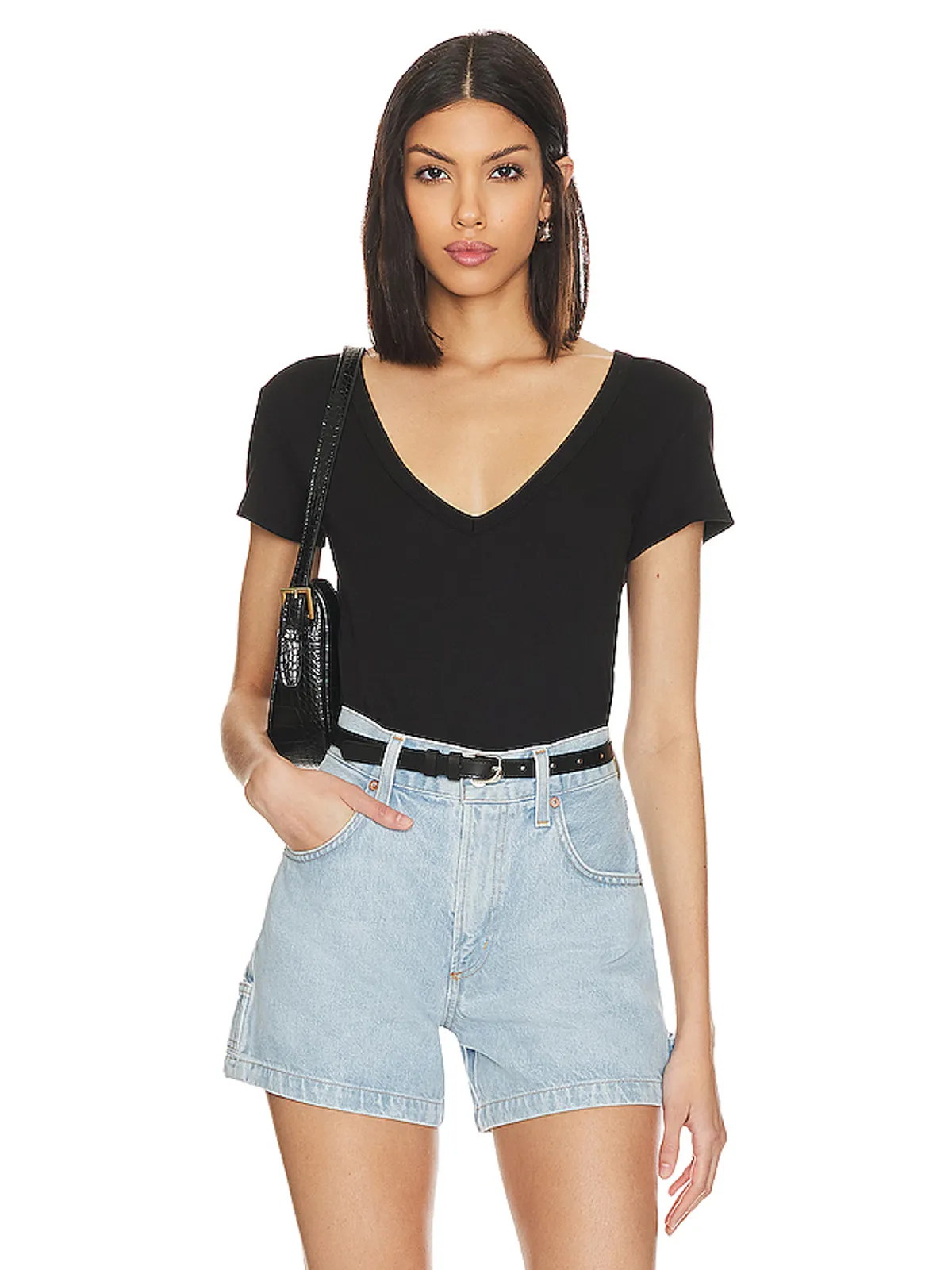 Enza Costa PERFECT V Tシャツ - 画像1