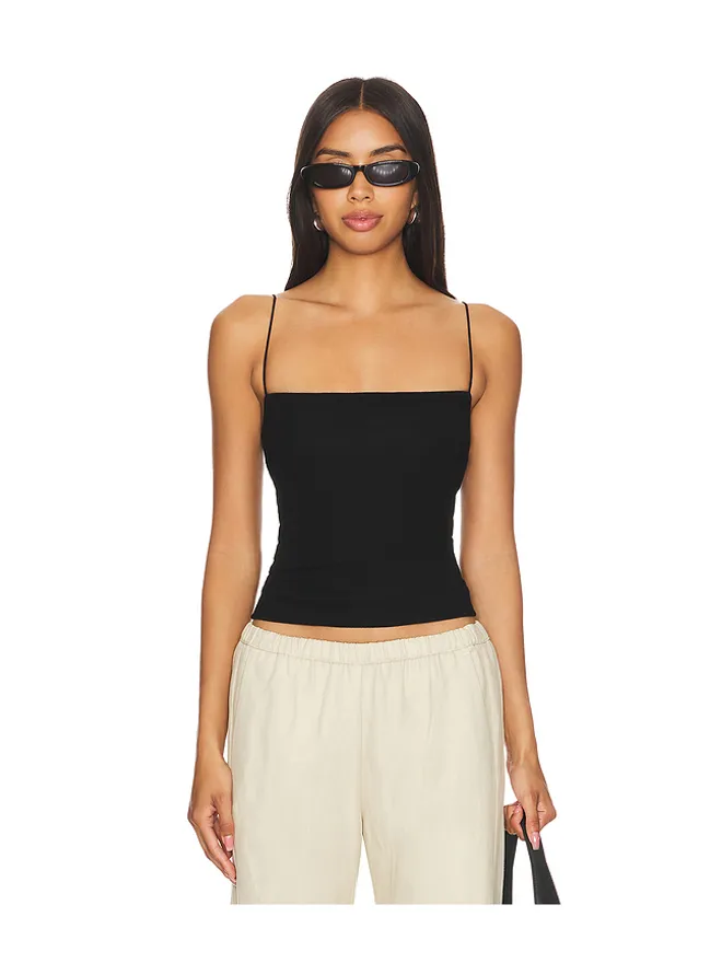 Enza Costa Enza Costa SILK KNIT STRAPPY ESSENTIAL タンクトップの商品画像