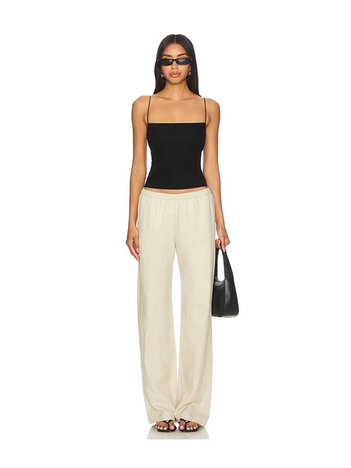 Enza Costa SILK KNIT STRAPPY ESSENTIAL タンクトップ - 画像4