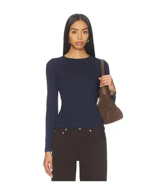 Enza Costa SUPIMA クラシックTシャツ - サムネイル1