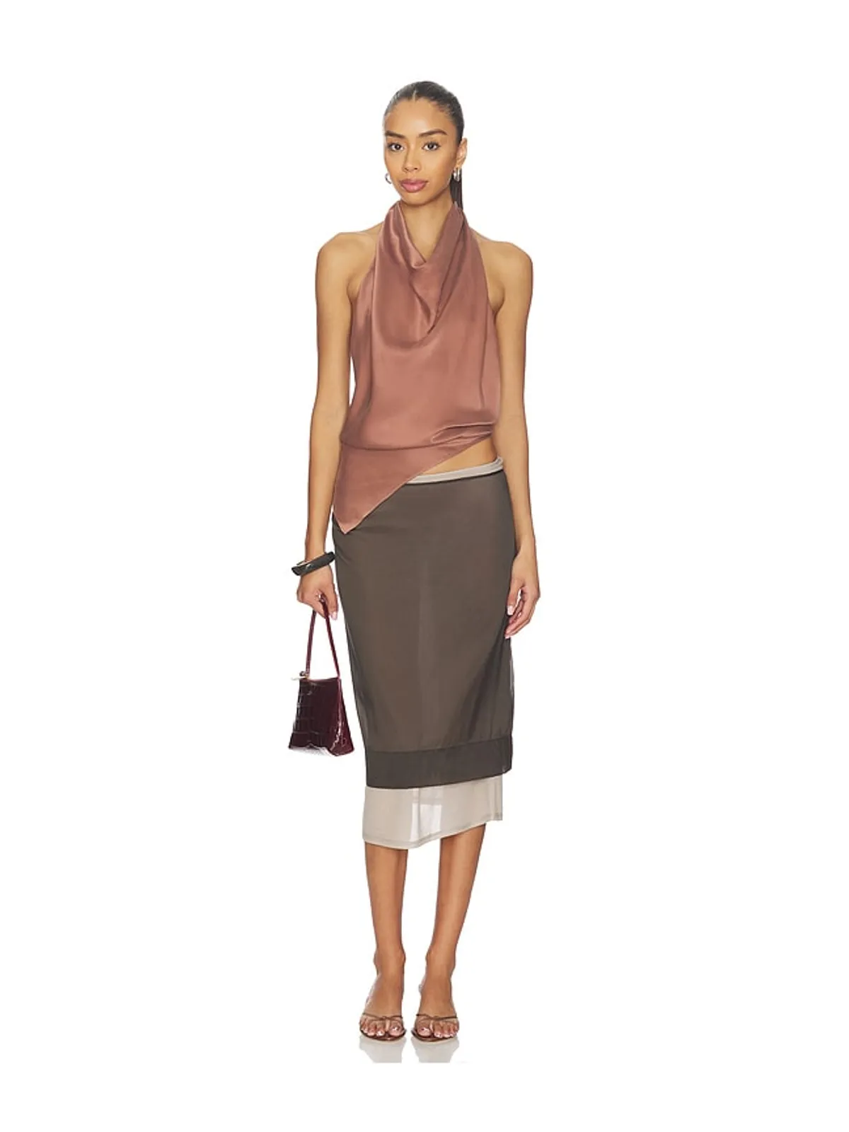 EAVES FRIDA シルクトップ - 画像5