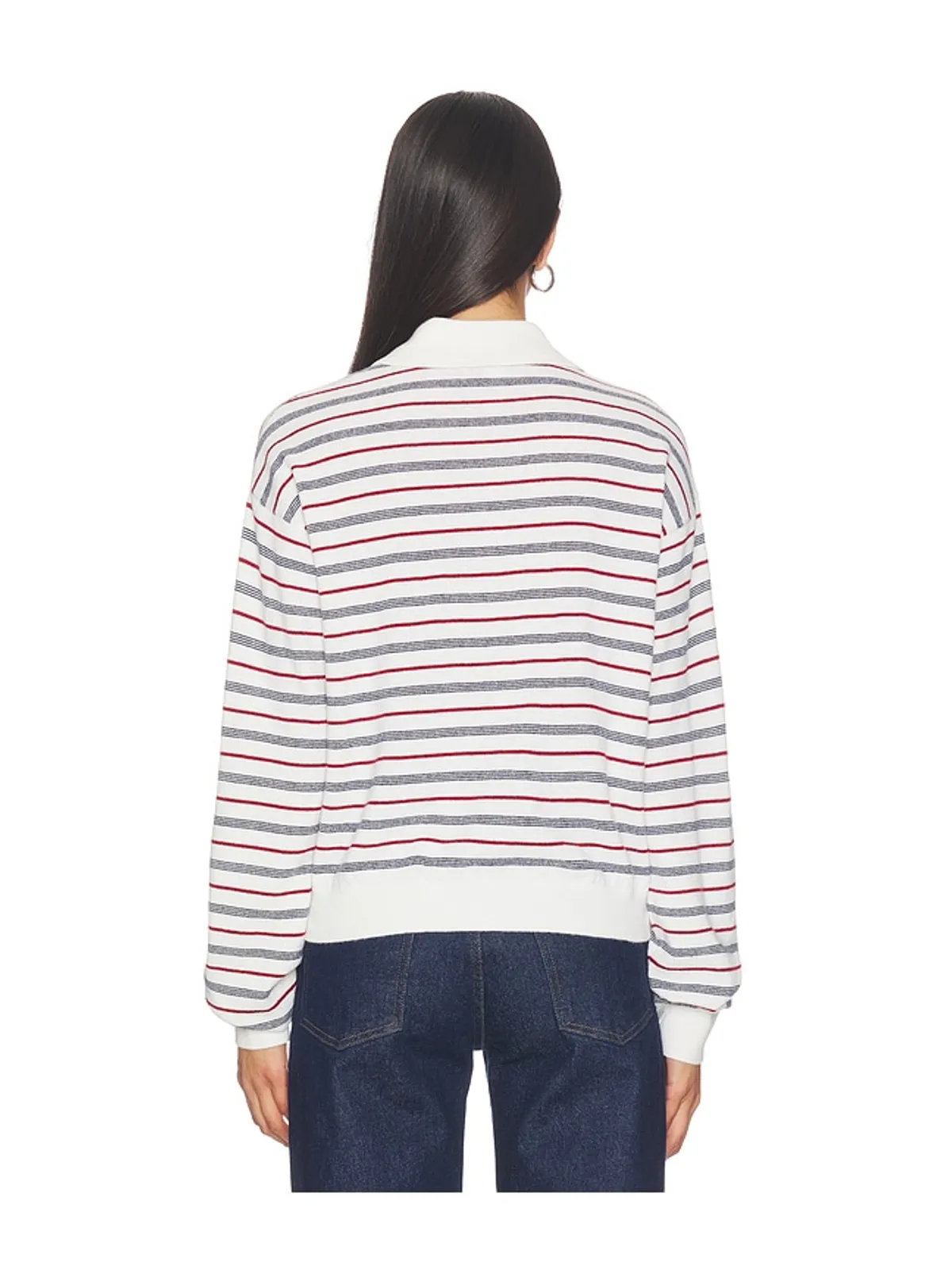 EAVES WHINIFRED トップ - White,Red. - 画像3