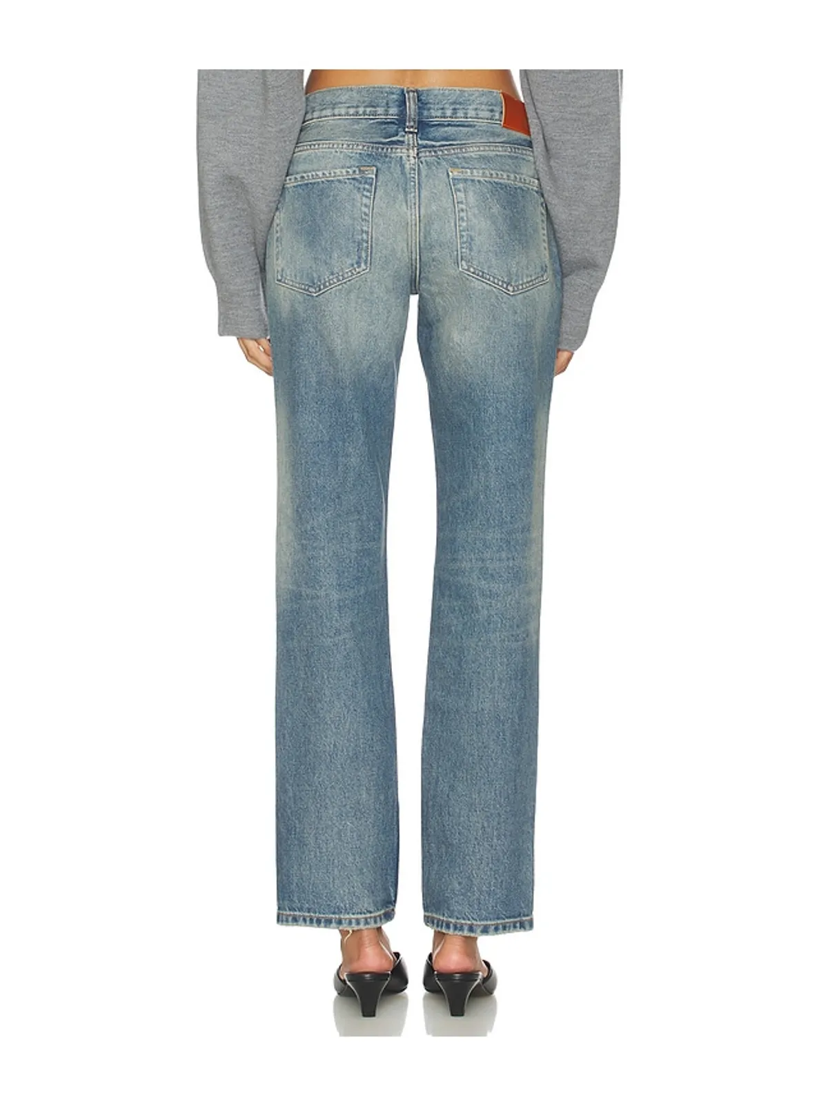 EB Denim LOW RISE STRAIGHT デニム - 画像4