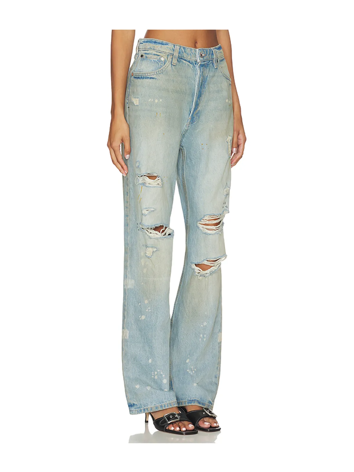 EB Denim SOFIA HIGH RISE RELAXED デニム - 画像2