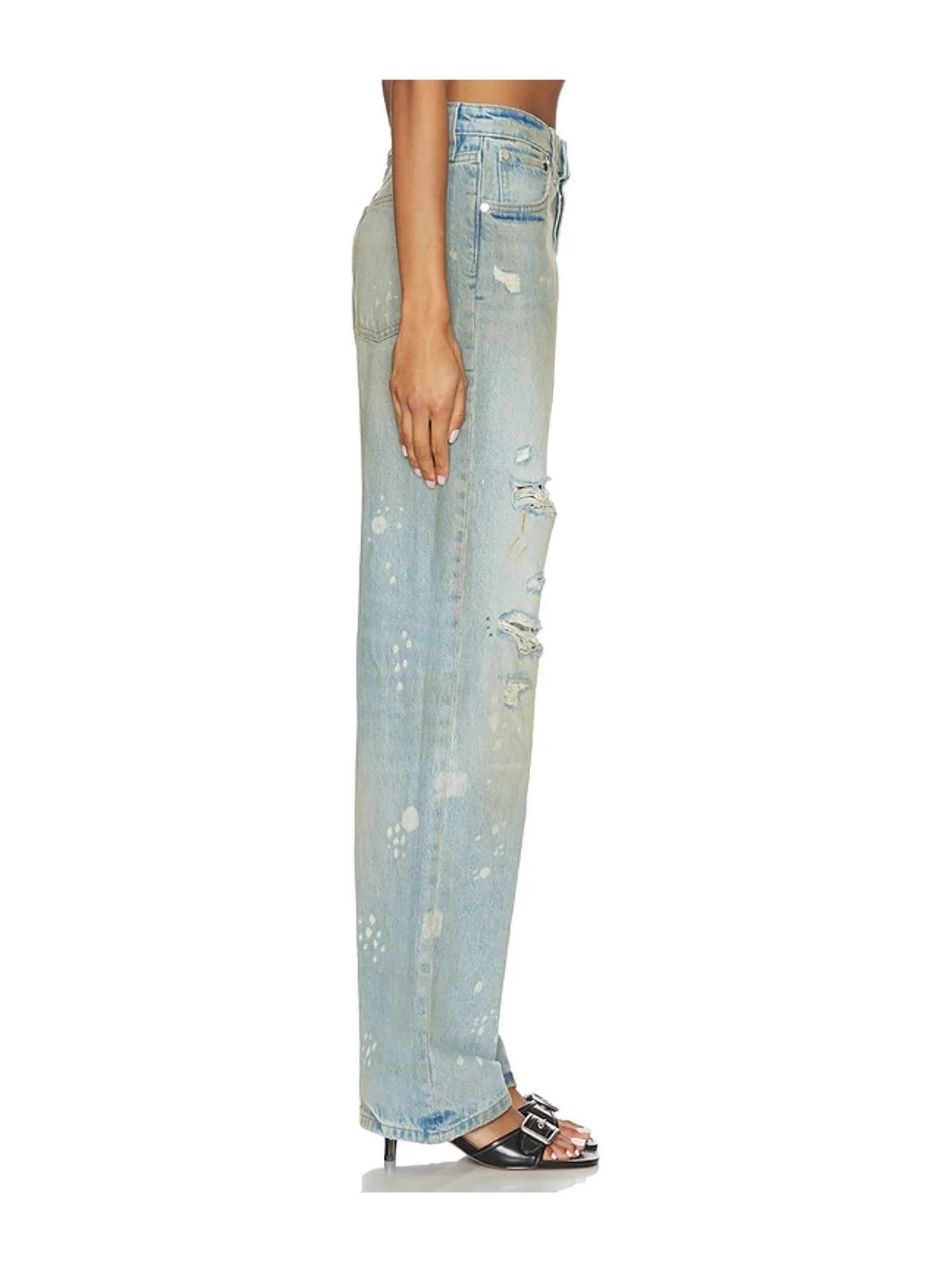 EB Denim SOFIA HIGH RISE RELAXED デニム - 画像3