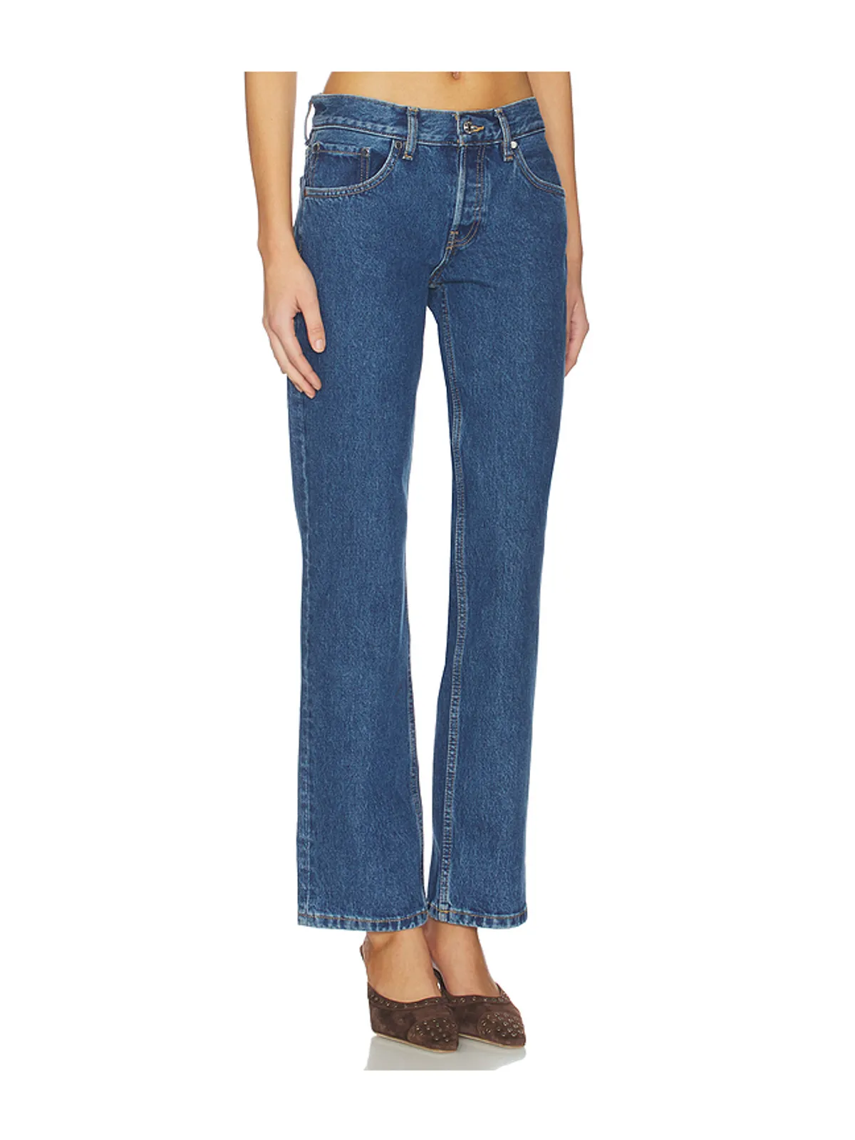 EB Denim ASTER MID RISE WEDGIE デニム - 画像2