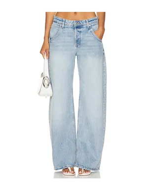 EB Denim ENZO BARREL ミッドライズワイドレッグ - サムネイル1