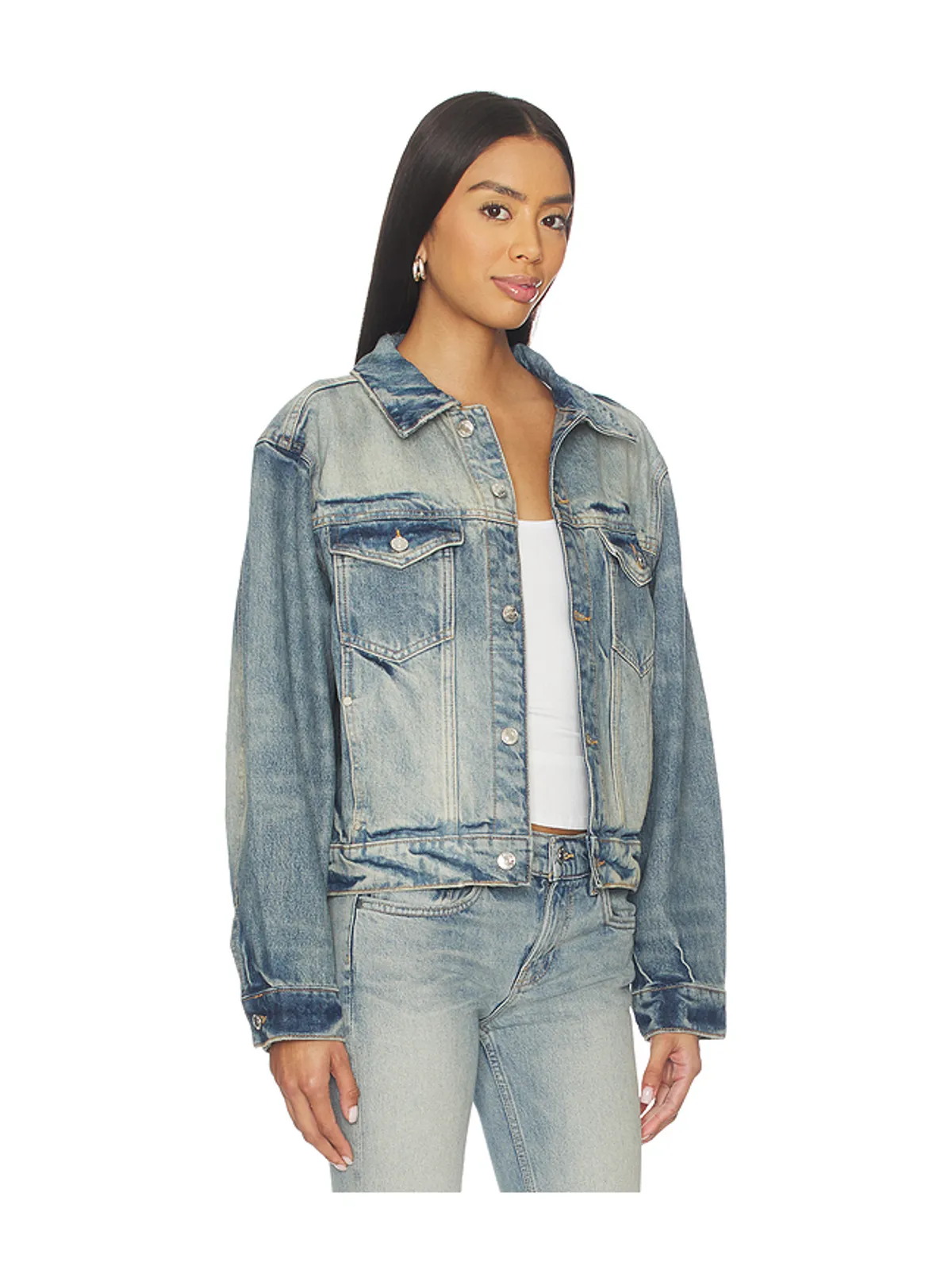 EB Denim VARSITY TRUCKER DENIM ジャケット - 画像2