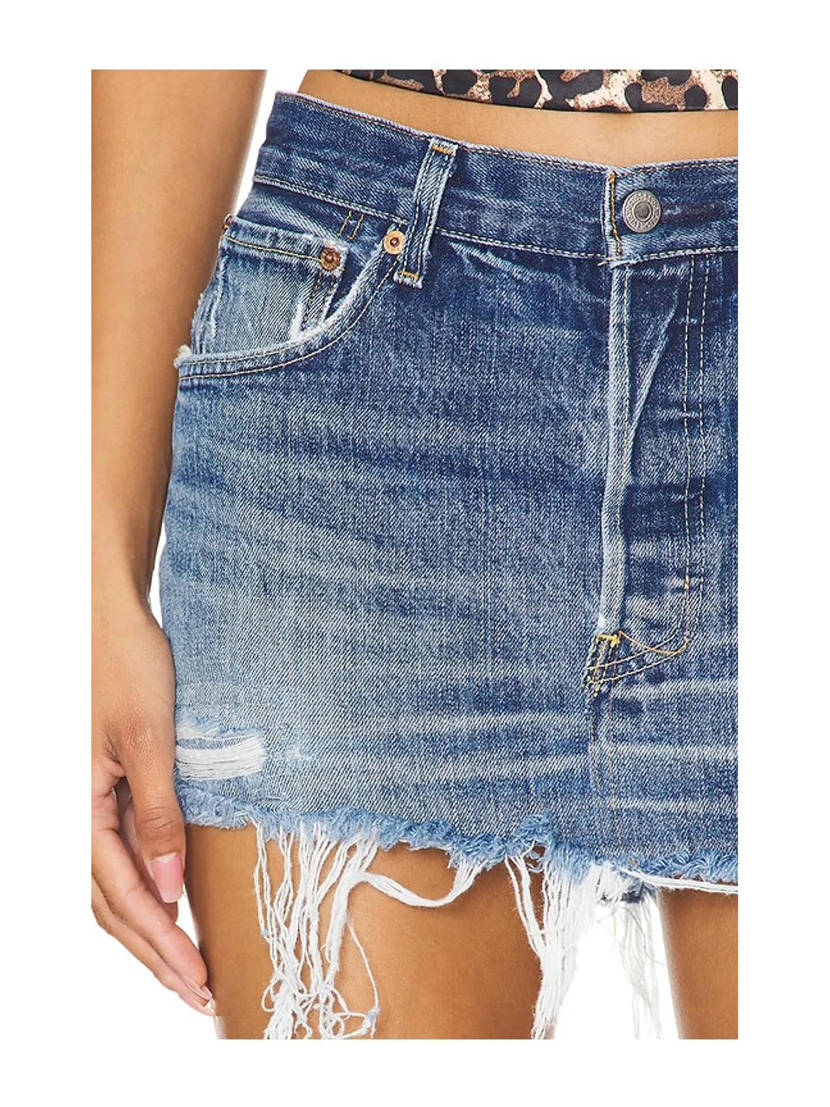 EB Denim VINTAGE ミニスカート - 画像6