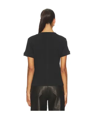 EB Denim HENRY V NECK TEE トップ - サムネイル3