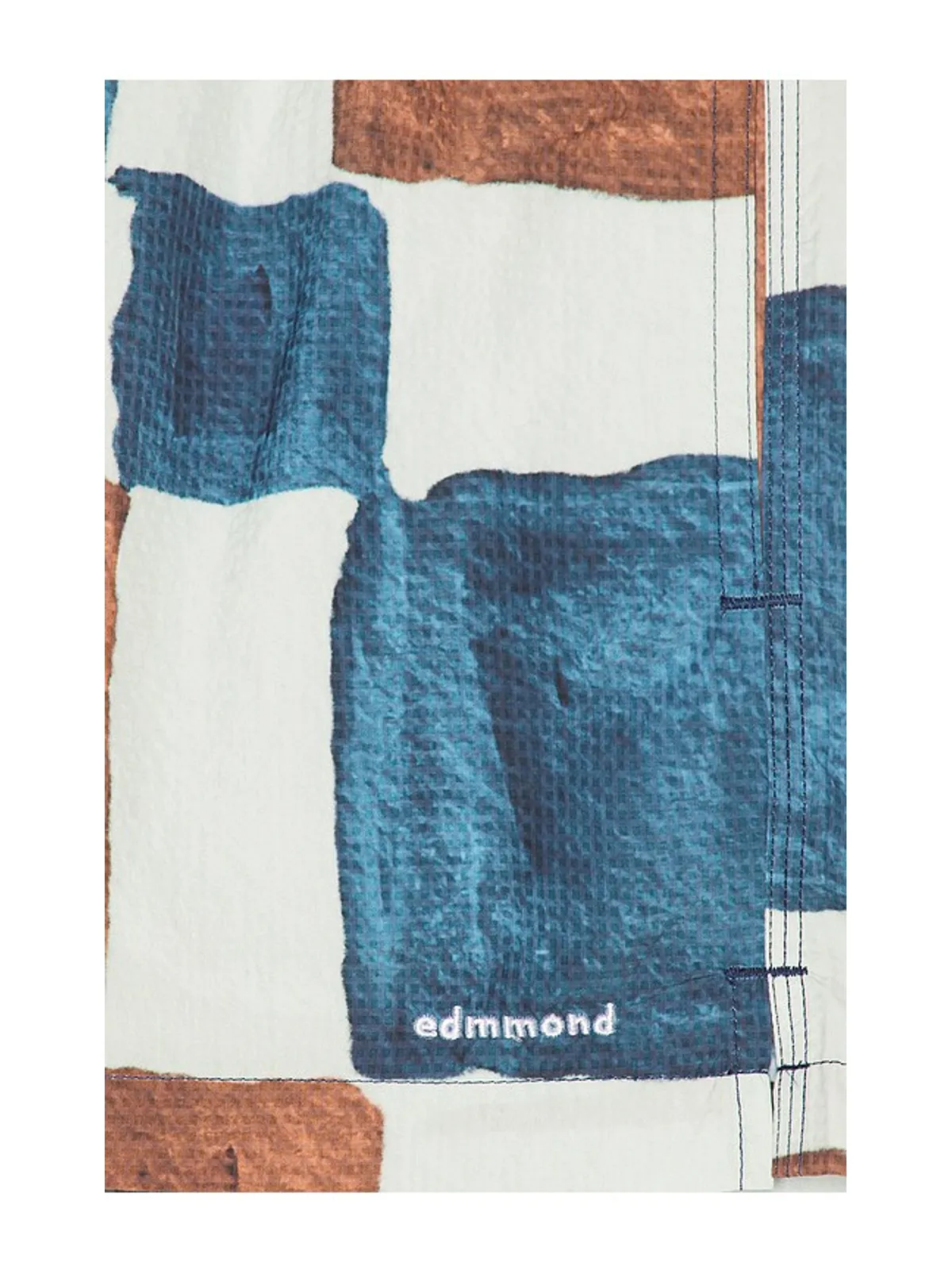 Edmmond Studios ショートパンツ - Blue,Brown. - 画像5