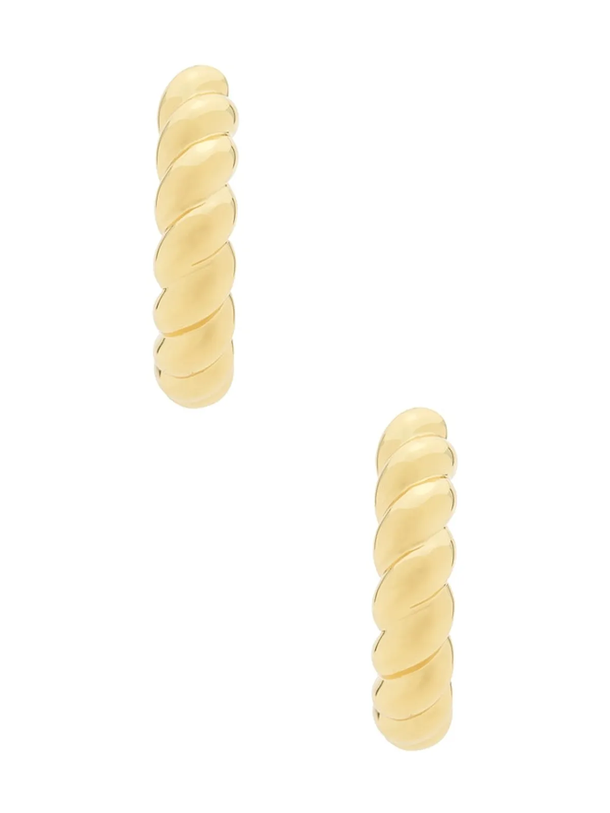 Eddie Borgo TORSADE HOOP EARRINGS フープイヤリング - 画像3