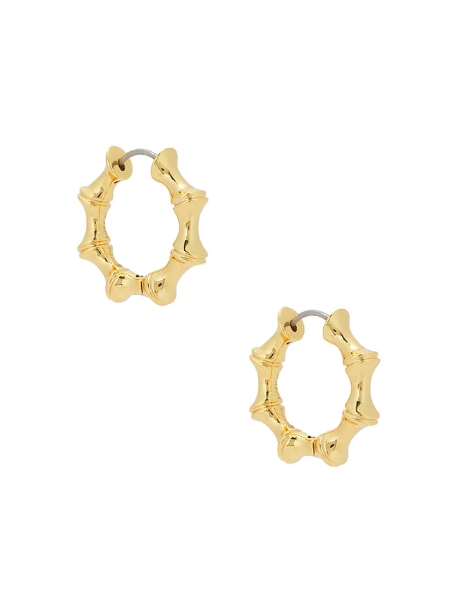 Eddie Borgo Eddie Borgo BAMBU フープイヤリングの商品画像