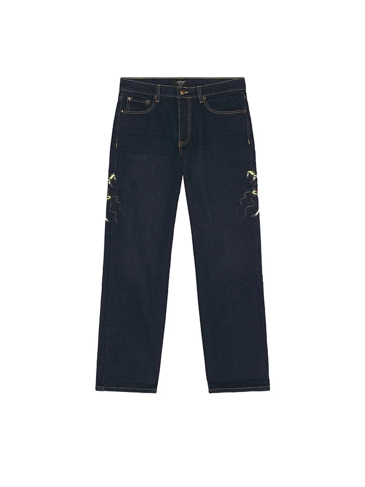 Ed Hardy Dragons Selvage Baggy Denim Pants - 画像6