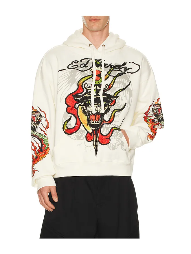 Ed Hardy Ed Hardy PANTHER FLAME パーカーの商品画像