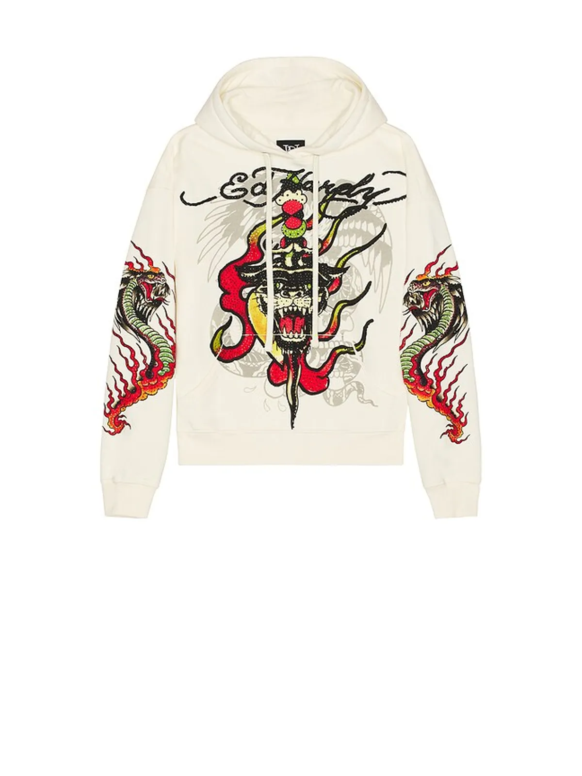 Ed Hardy PANTHER FLAME パーカー - 画像6