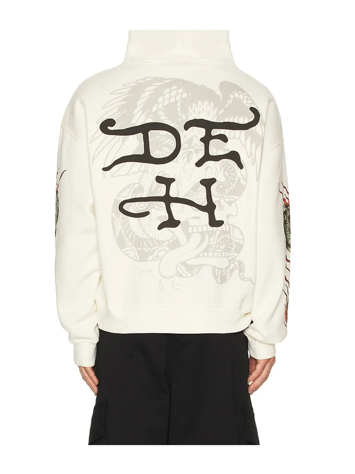 Ed Hardy PANTHER FLAME パーカー - 画像4