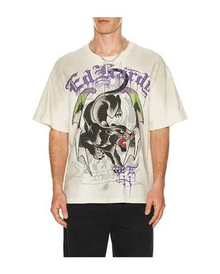 Ed Hardy PANTHER WINGS ボクシーTシャツ - サムネイル1