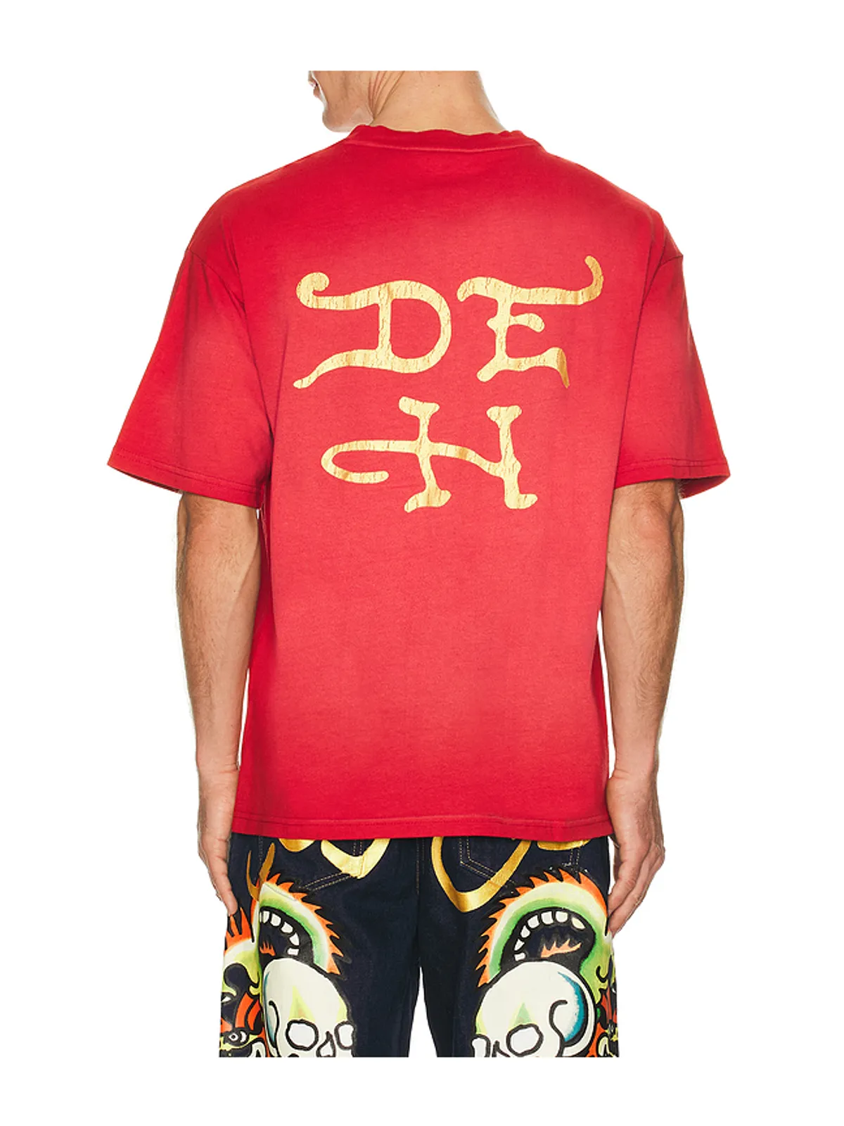Ed Hardy LKS SKULL ボクシーTシャツ - 画像2