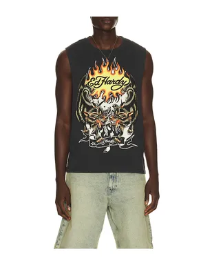 Ed Hardy WOLVES カットオフTシャツ - サムネイル1