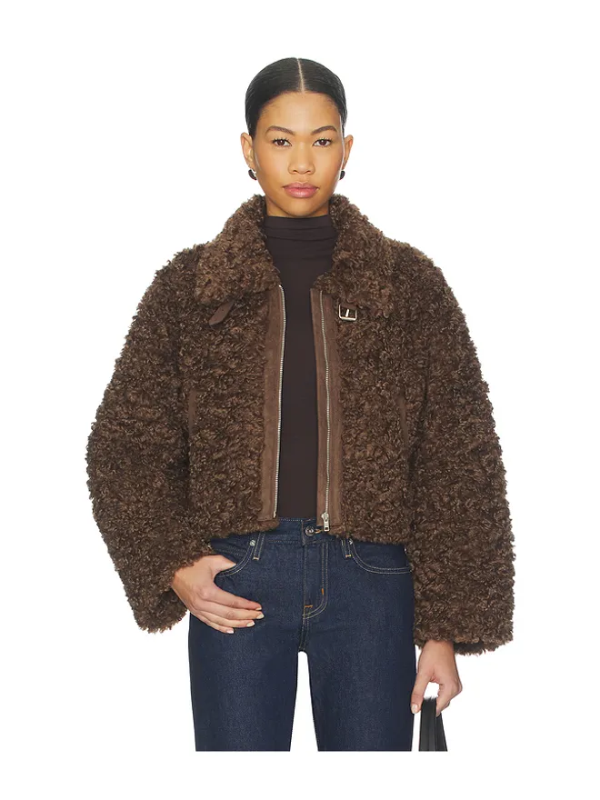 Elodie the Label Elodie the Label RIO フェイクファージャケットの商品画像